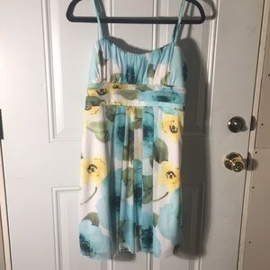 I Z Byer spaghetti strap lined mini prom dance special occasion dress size Large